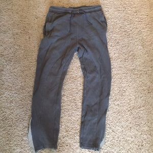 Dark gray sweatpants